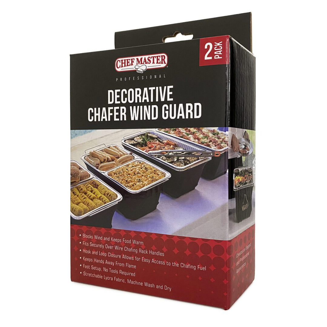 Chef Master 90081 Chafer Fabric Wind Guard 2 Pack