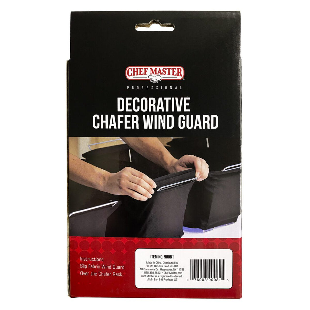 Chef Master 90081 Chafer Fabric Wind Guard 2 Pack