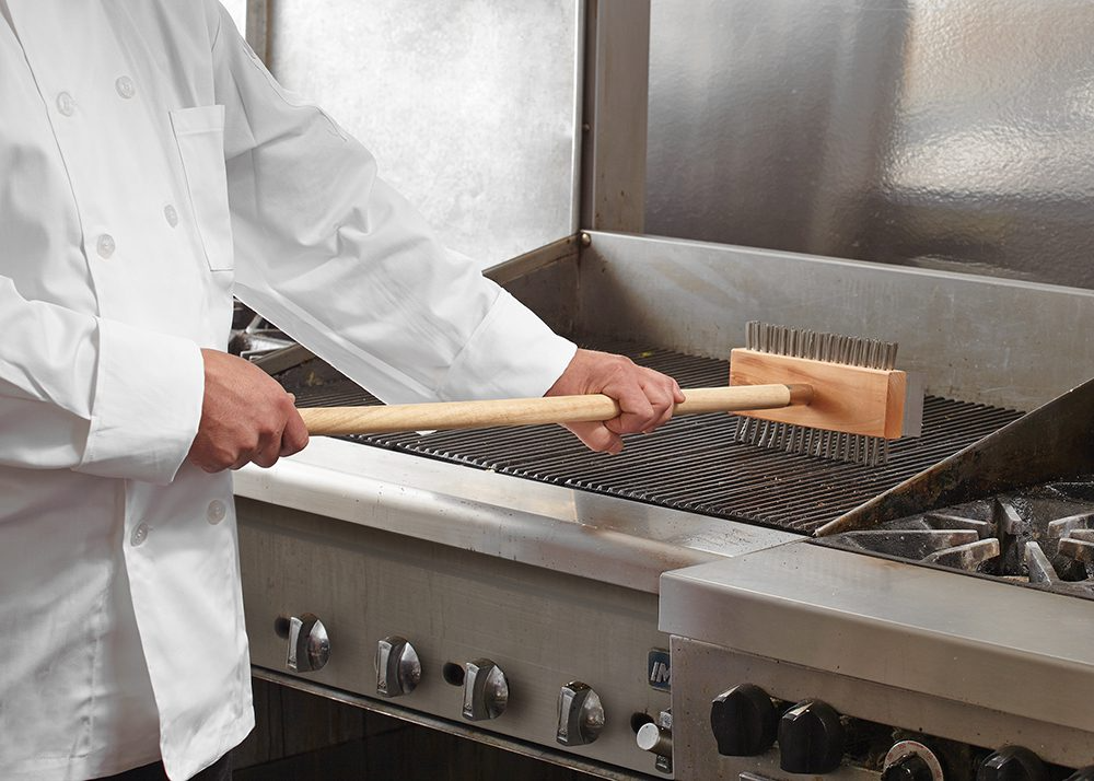 Chef Master 90042 30" Double Broiler Brush