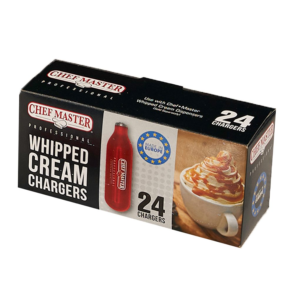 Chef Master 90061 Whipped Cream Chargers 24/box - ShopAtDean