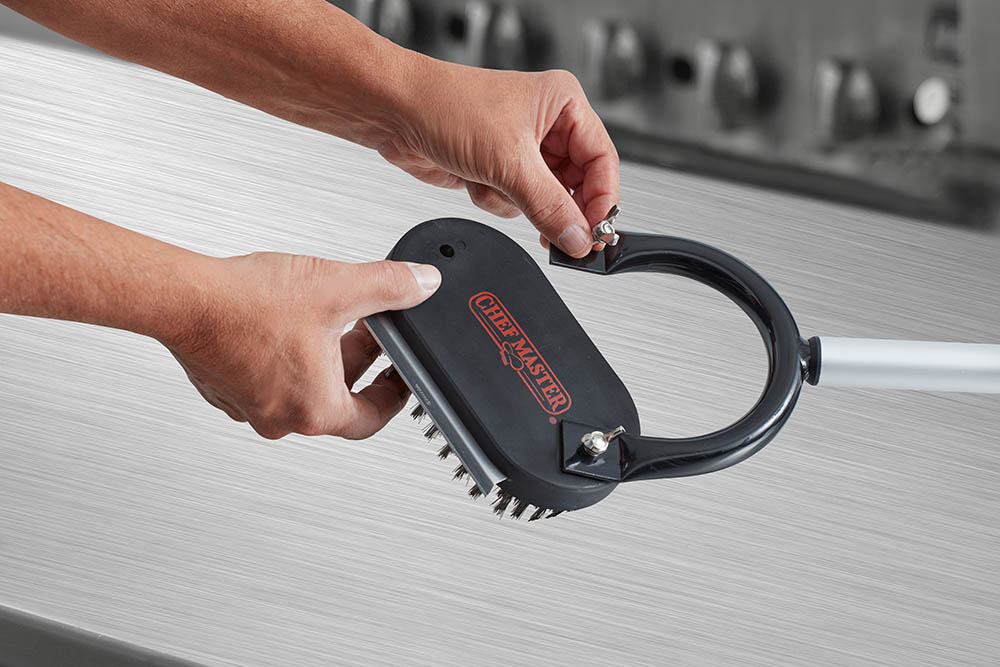 Chef Master 90243 Horseshoe Broiler Brush Replacement Head