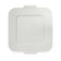 Carlisle 341541-02 40 Gallon White Square Waste Container Lid