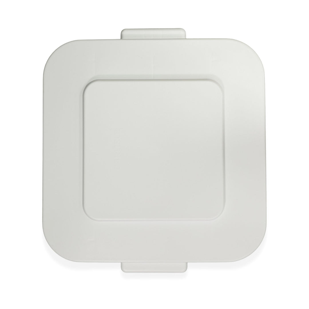 Carlisle 40 Gallon Square Waste Container Lid White