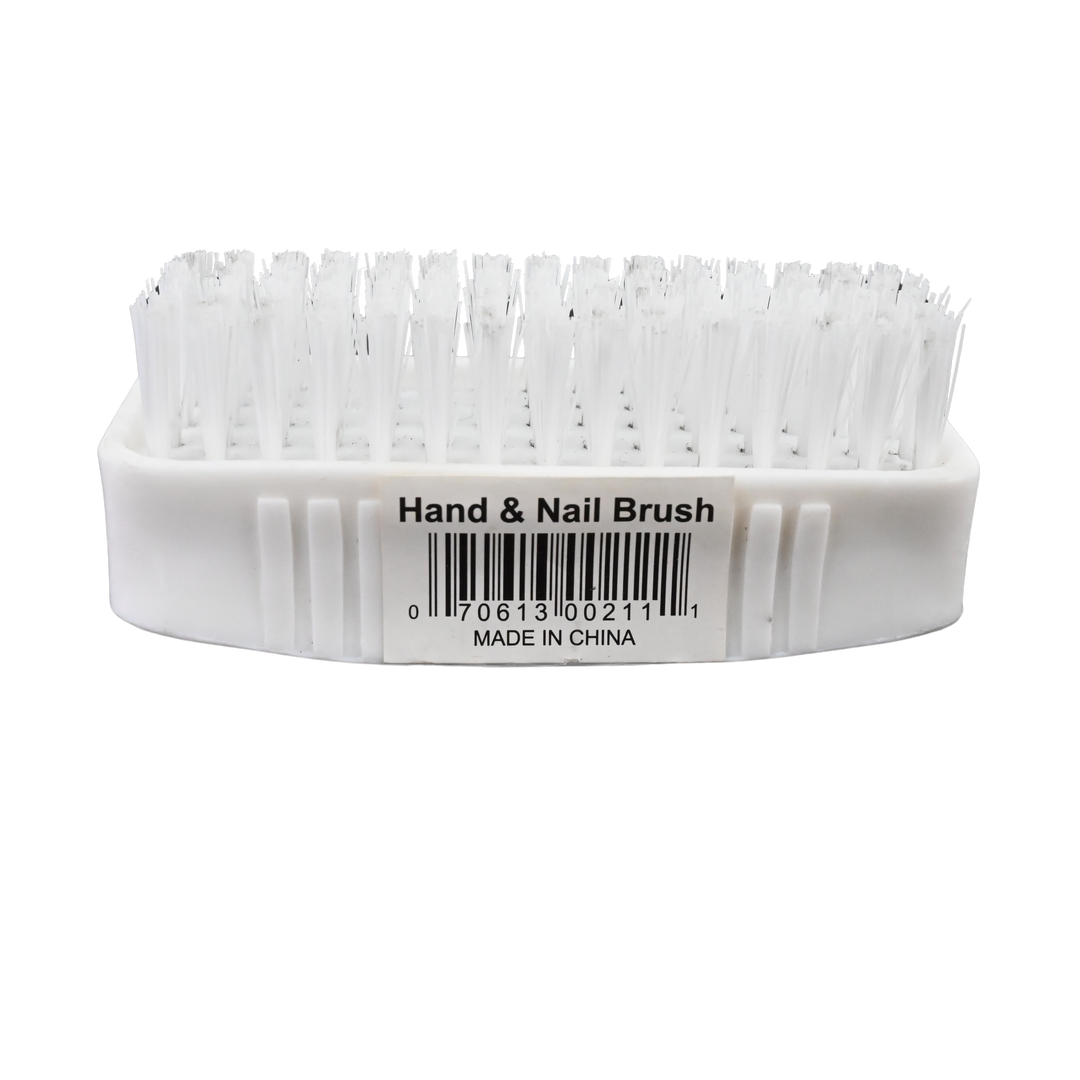 Dual Sided White Hand and Nail Brush 211-144