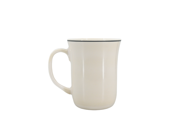 Cardinal 48027 10 oz Grey Band Reception Mug