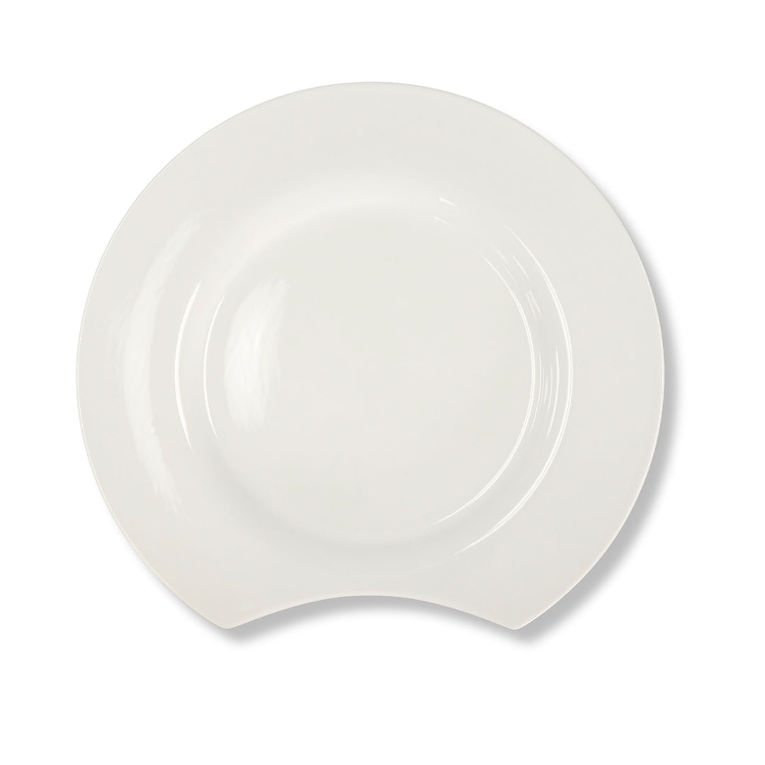 Cardinal R0501 12-1/8" White Crunchy Service Plate