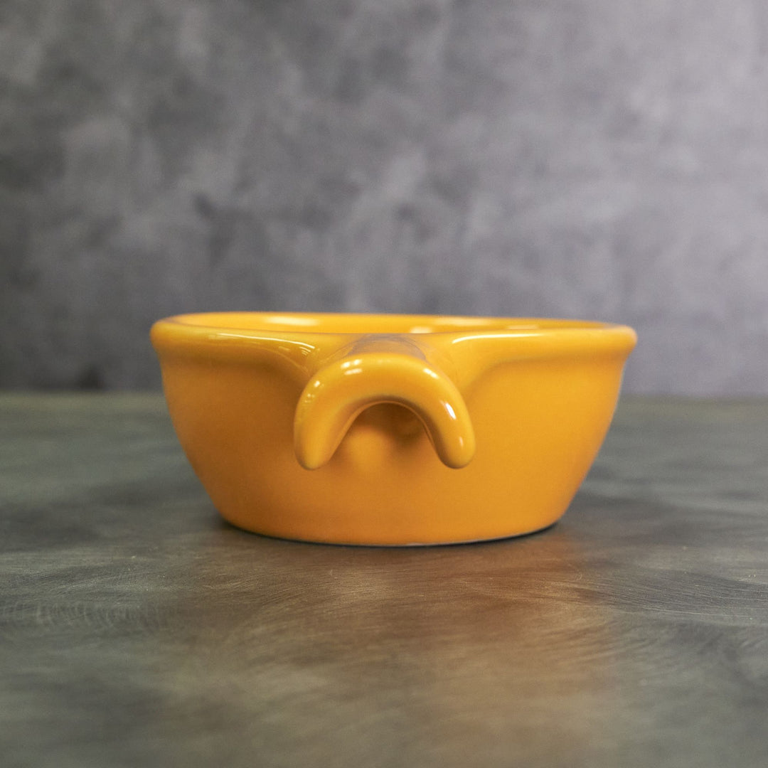 Diversified Ceramics DC14B 9 oz Sunflower Handled Soup Bowl