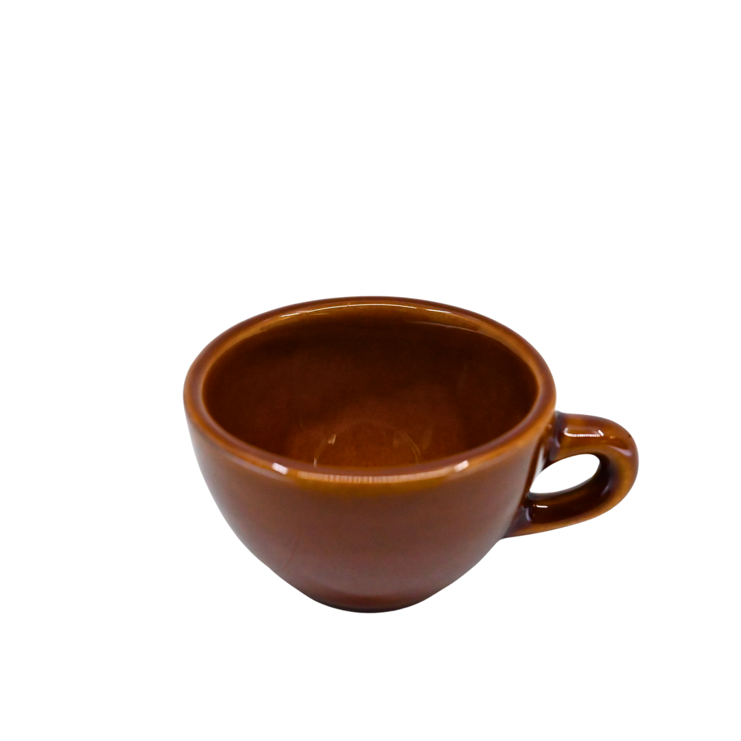 Diversified Ceramics DC129 3 oz Laredo Brown Barista Espresso Cup