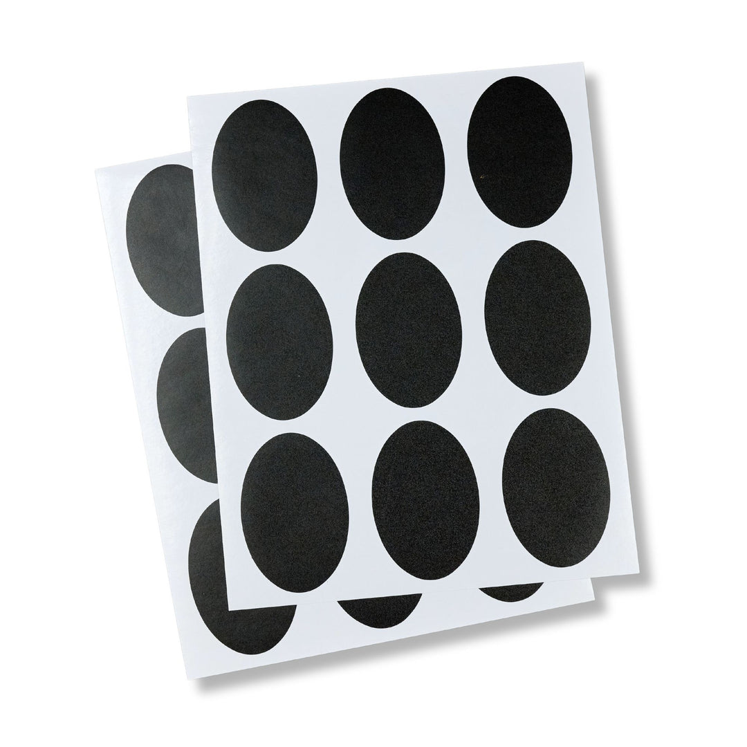 American Metalcraft CS018 Chalk Board Vinyl Labels 3" x 2"