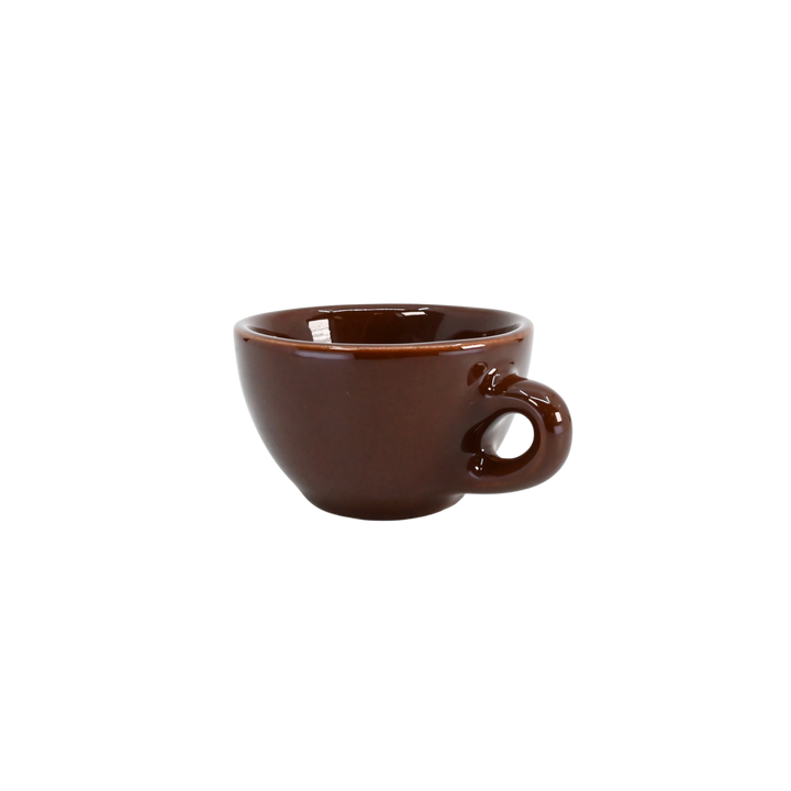 Diversified Ceramics DC129 3 oz Chocolate Brown Barista Espresso Cup