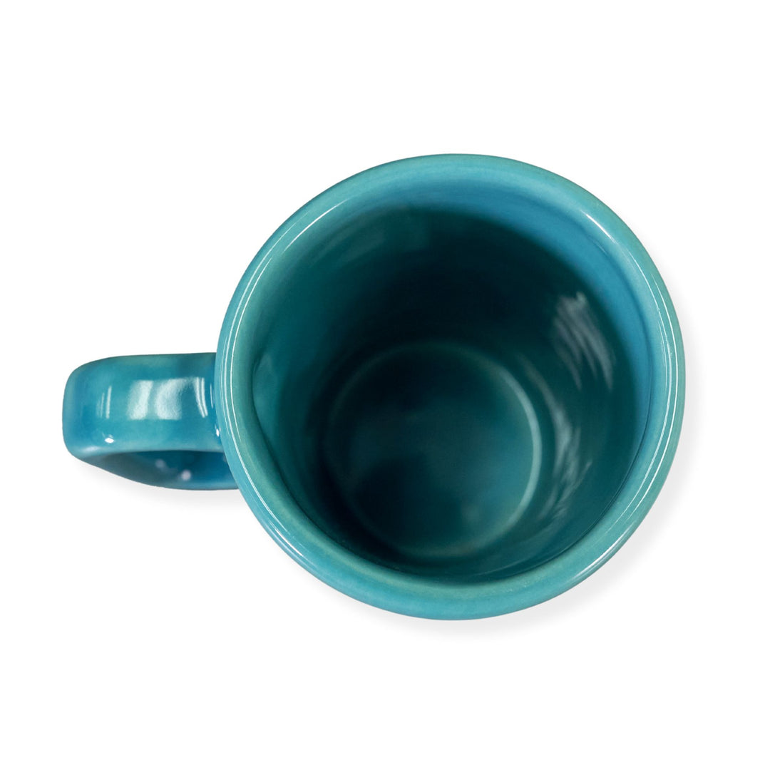 Diversified Ceramics DC132 10 oz Turquoise Rogue Mug