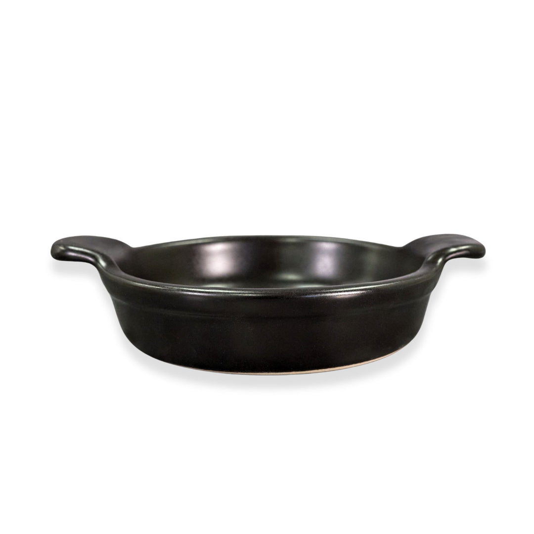 Diversified Ceramics DC594 10 oz Matte Black Handled Baker
