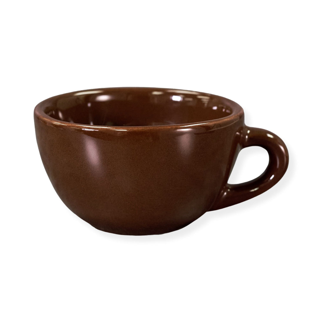 Diversified Ceramics DC139 8 oz Chocolate Brown Barista Cappuccino Cup