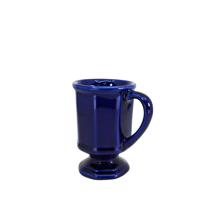 Diversified Ceramics DC145 9 oz Cobalt Blue Footed Executive Mug
