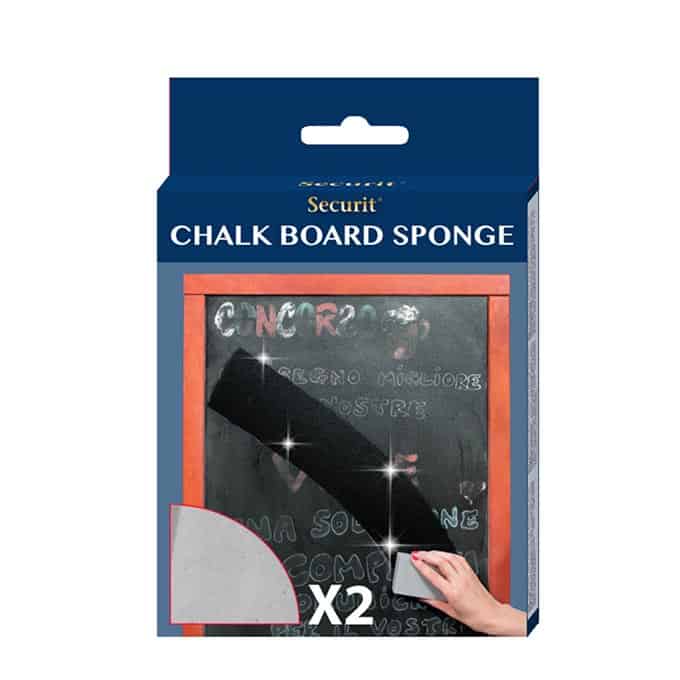 American Metalcraft SPONGE2 White Chalk Board Sponge 2PK