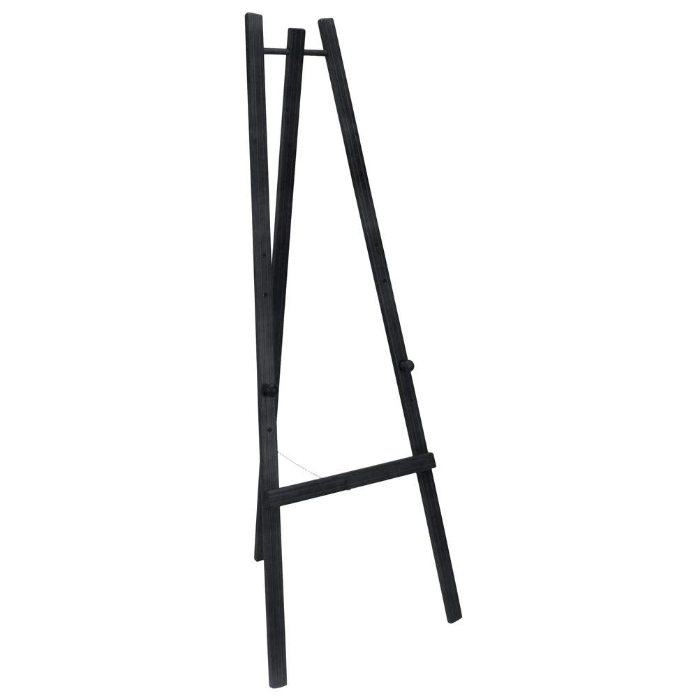 American Metalcraft EZLBL165 24" x 65" Black Universal Easel