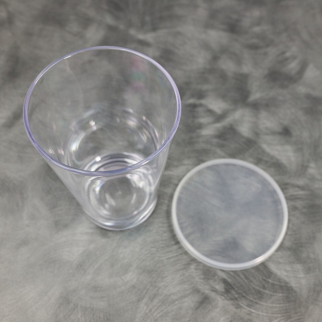 American Metalcraft PTL14 Takeout Tumbler with Lid 14 oz