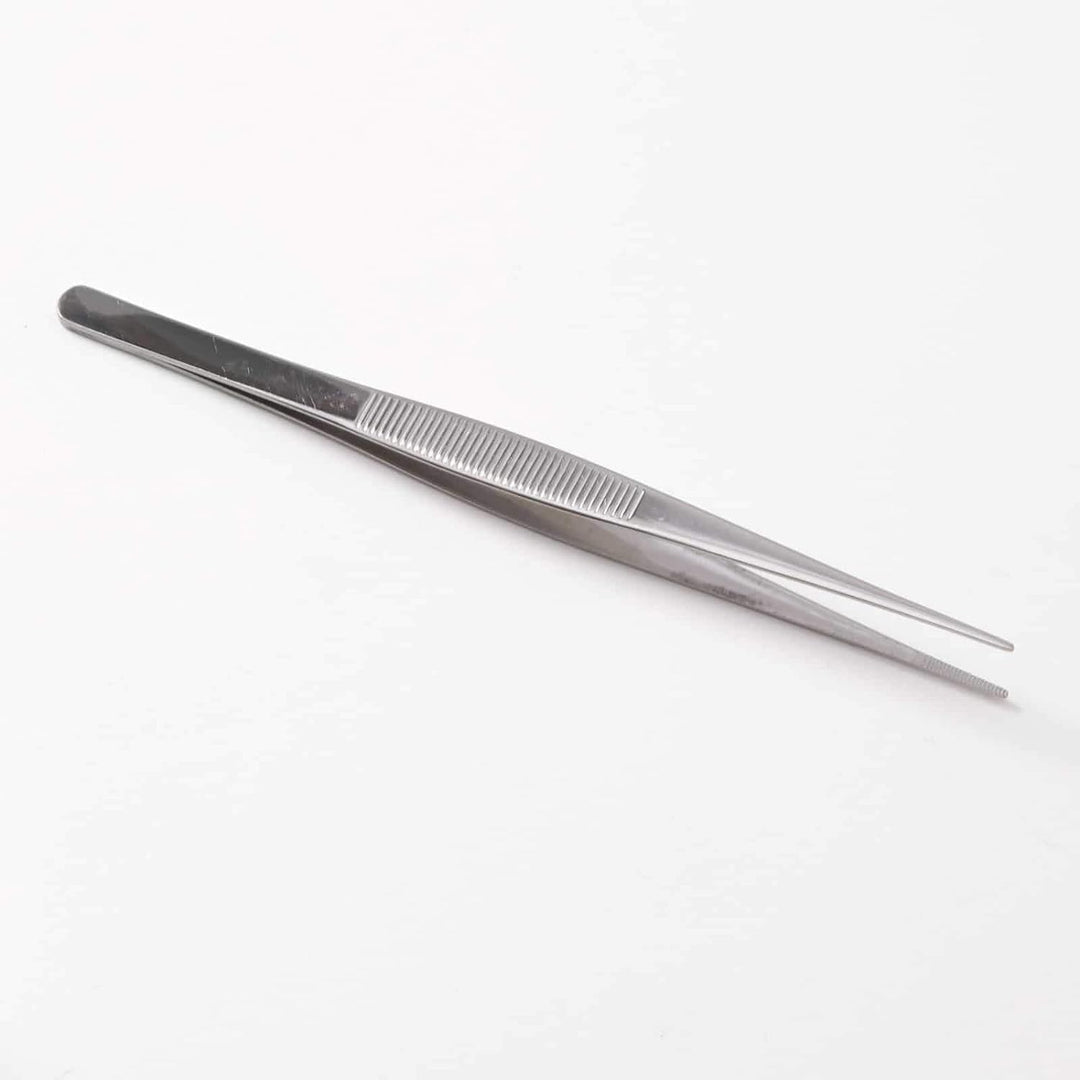 American Metalcraft TWSS6 6.25" Stainless Steel Bar Tweezers