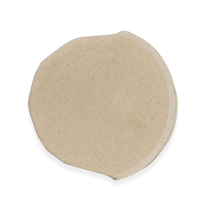American Metalcraft CWSP5 5.5" Cream Round Canvas Pouch