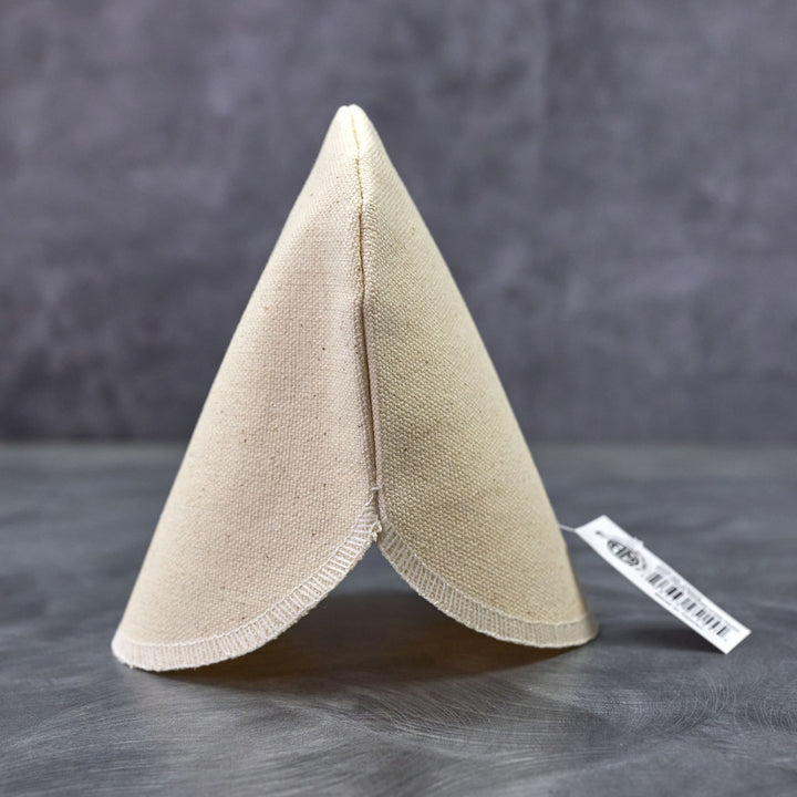 American Metalcraft CWSP5 5.5" Cream Round Canvas Pouch