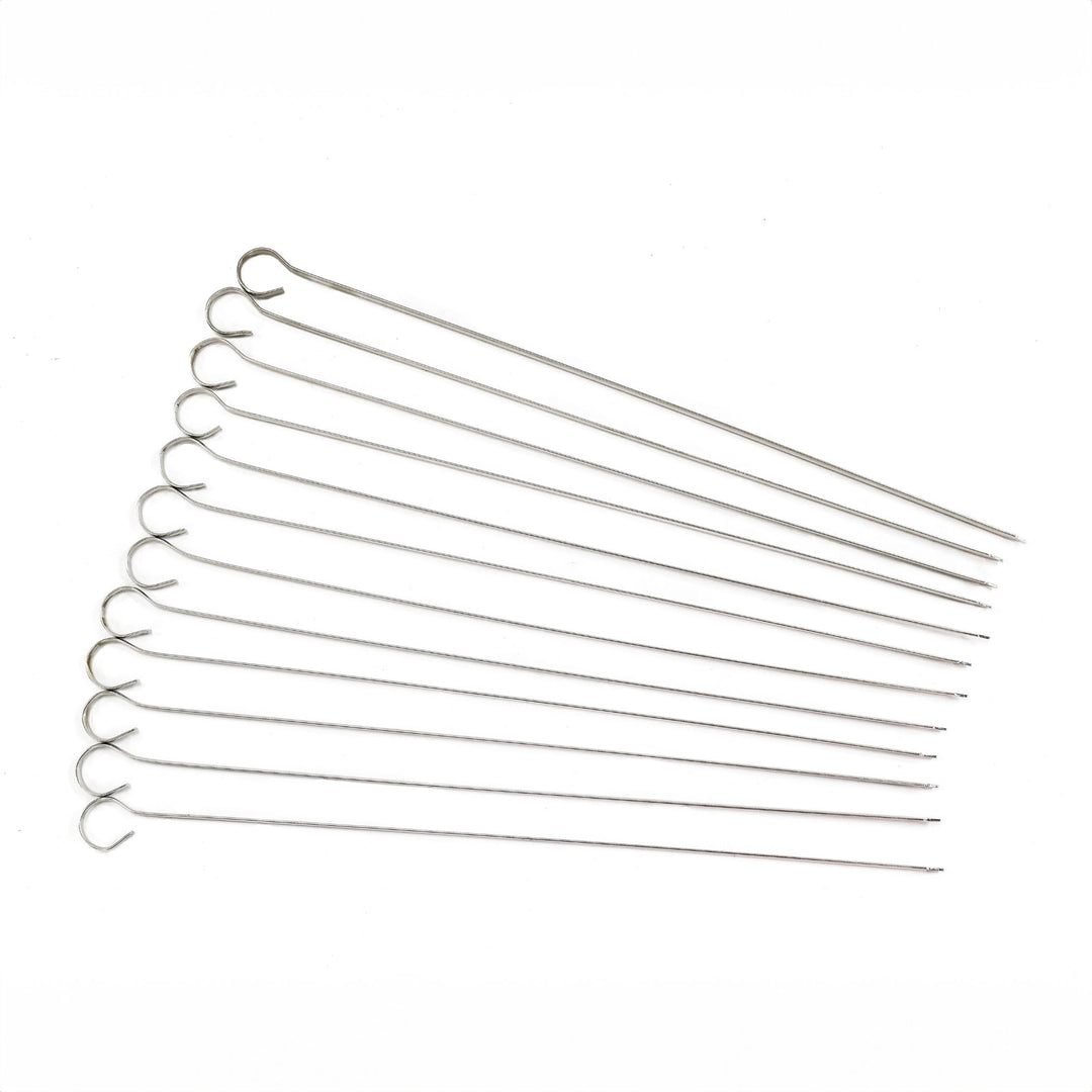 American Metalcraft 24014 14" Stainless Steel Skewers 12 Pack