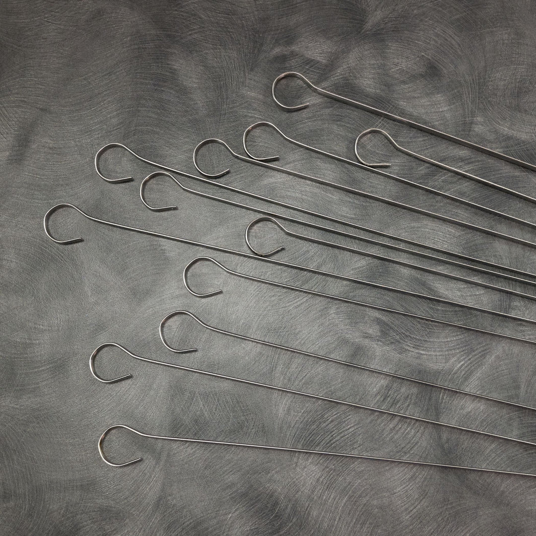 American Metalcraft 24014 14" Stainless Steel Skewers 12 Pack