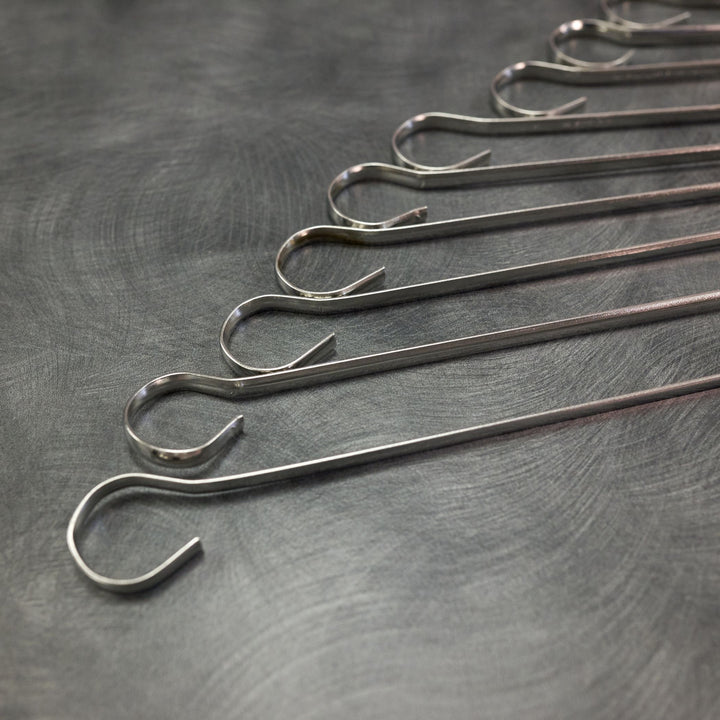 American Metalcraft 24014 14" Stainless Steel Skewers 12 Pack