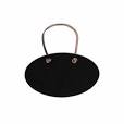 American Metalcraft TAGBOTTLE Chalk Board Bottle Tag Hanger 6 Pack