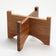 American Metalcraft JBASEA8 Acacia Wood 11.875" x 11.875" x 7.75" Base for JUICE6 Juice Dispenser