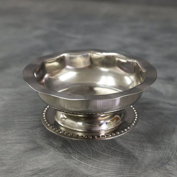 American Metalcraft 3500 3.5 oz Stainless Steel Footed Sherbet Dish