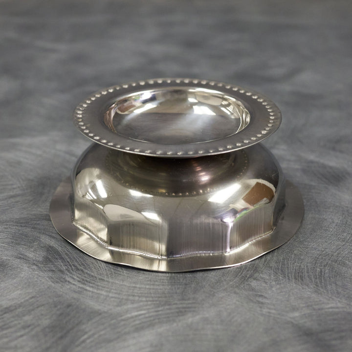 American Metalcraft 3500 3.5 oz Stainless Steel Footed Sherbet Dish
