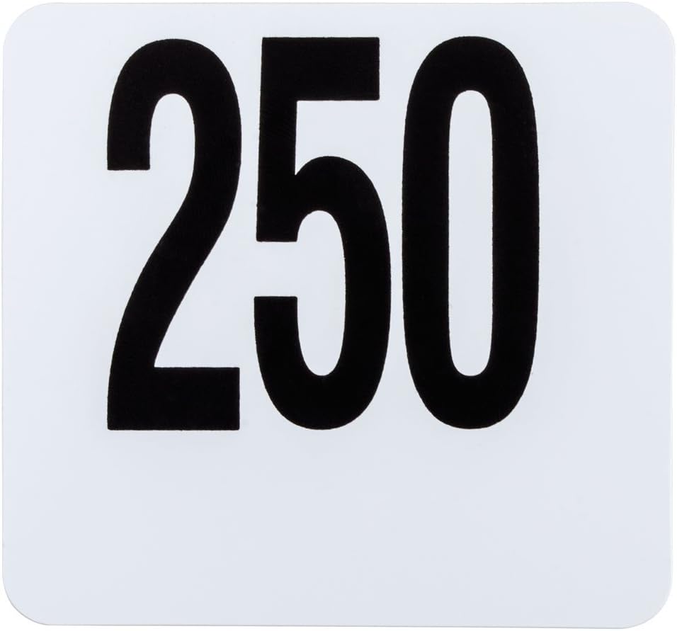 American Metalcraft 4" Table Numbers 201-250