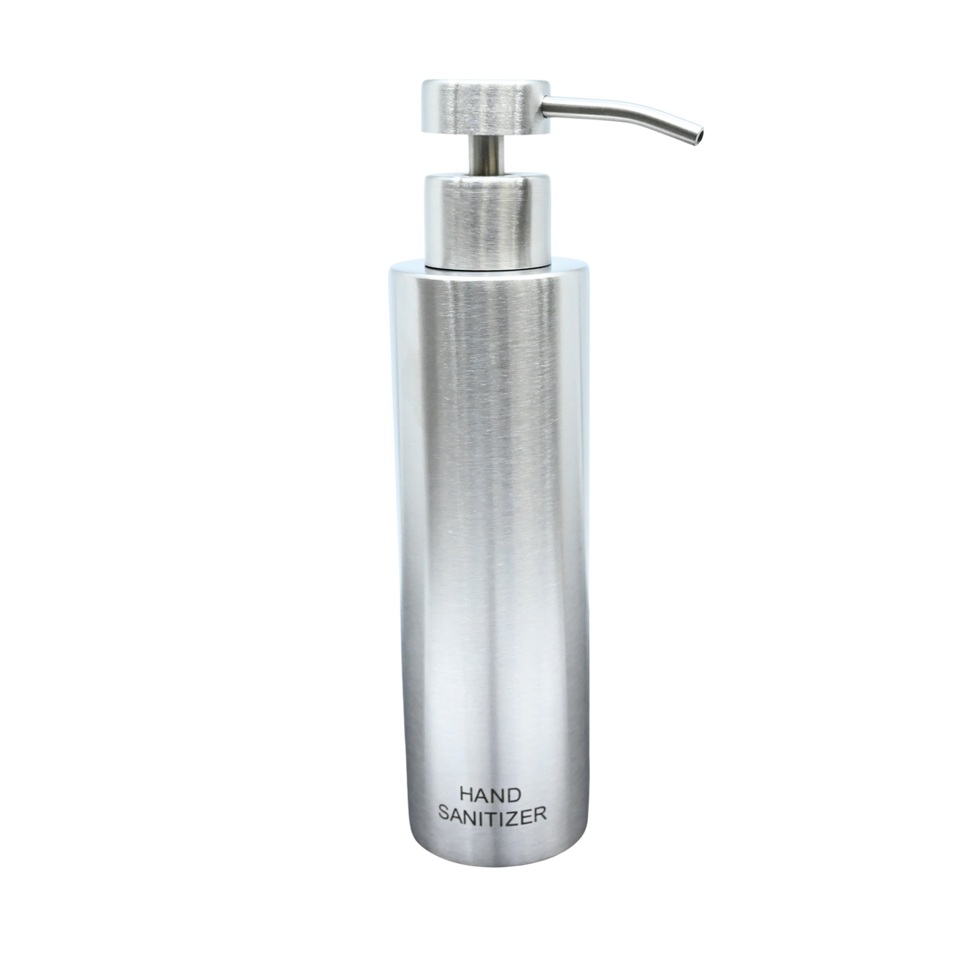American Metalcraft DPSS10 10 oz Stainless Steel Hand Sanitizer Dispenser
