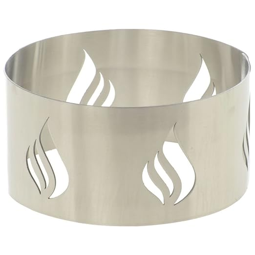 American Metalcraft FGRS7 Stainless Steel Flame Guard 7" x 3.5"