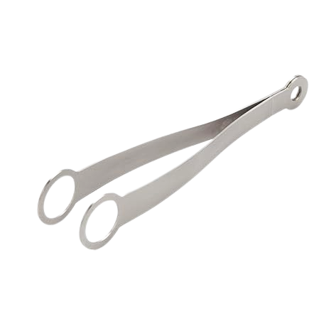 American Metalcraft TGC 6.125" Circle Stainless Steel Bar Tongs