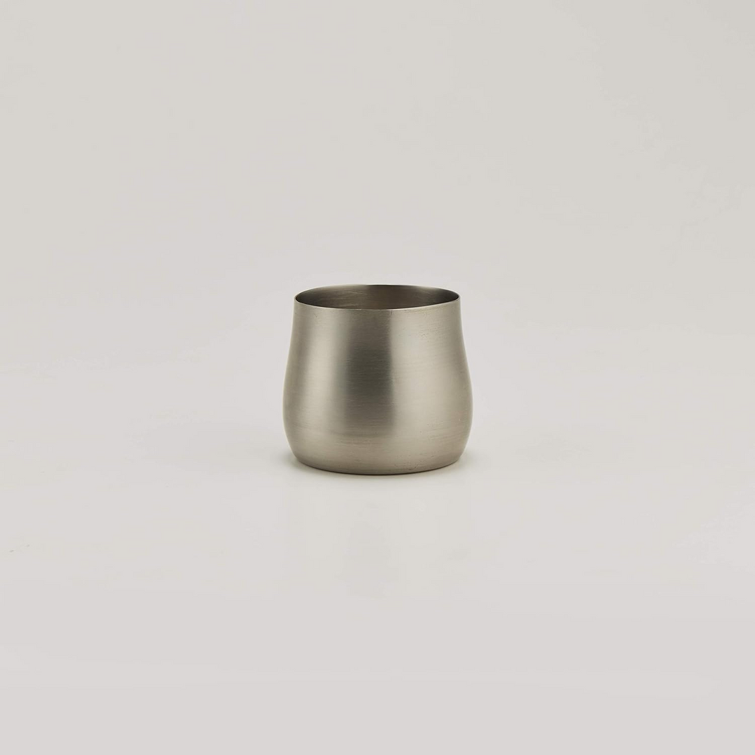 American Metalcraft SC9 9 oz Round Satin Stainless Steel Fry Cup