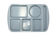 Parade Plastics Slate Blue Compartment Tray (ABS) 10" x 15" Parade Plastics