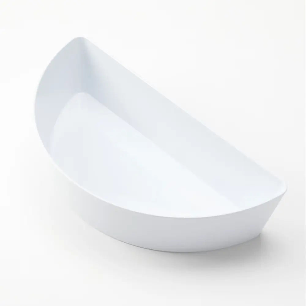 American Metalcraft B122W 52 oz Half Round Bowl, ABS, White