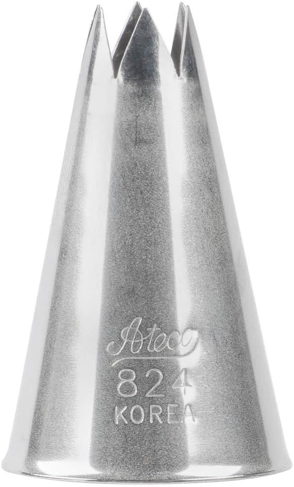 Ateco 824 SS Star Pastry Decorating Tip 3/8"
