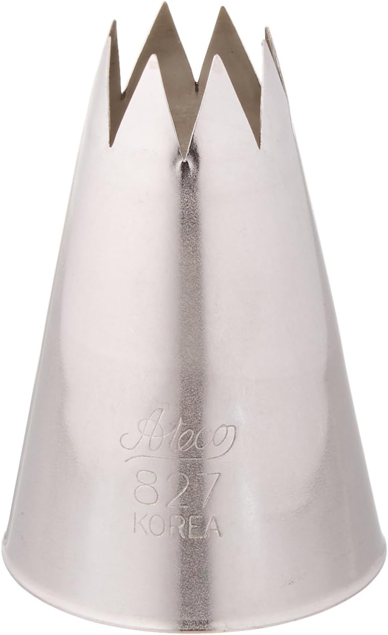 Ateco 827 SS Star Pastry Decorating Tip 9/16"