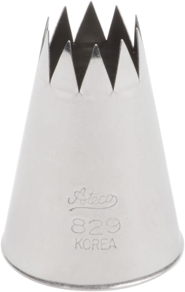 Ateco 829 SS Star Pastry Decorating Tip 11/16"