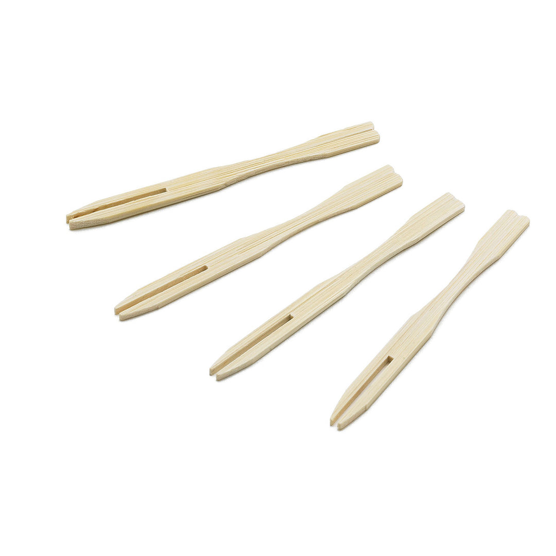 Tablecraft 3.5" Bamboo Fork Picks (BAMF35)