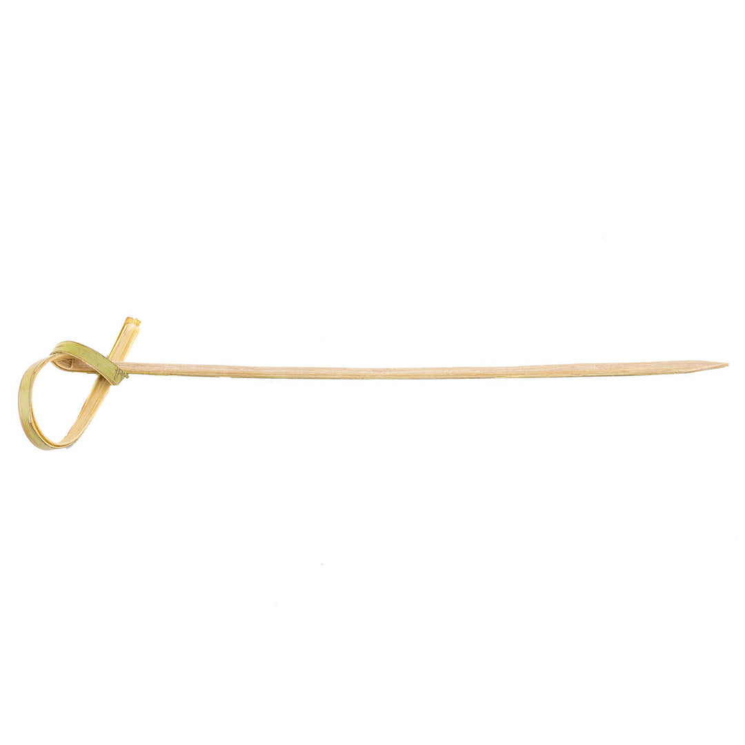 Tablecraft BAMK45 4.5" Bamboo Knot Pick