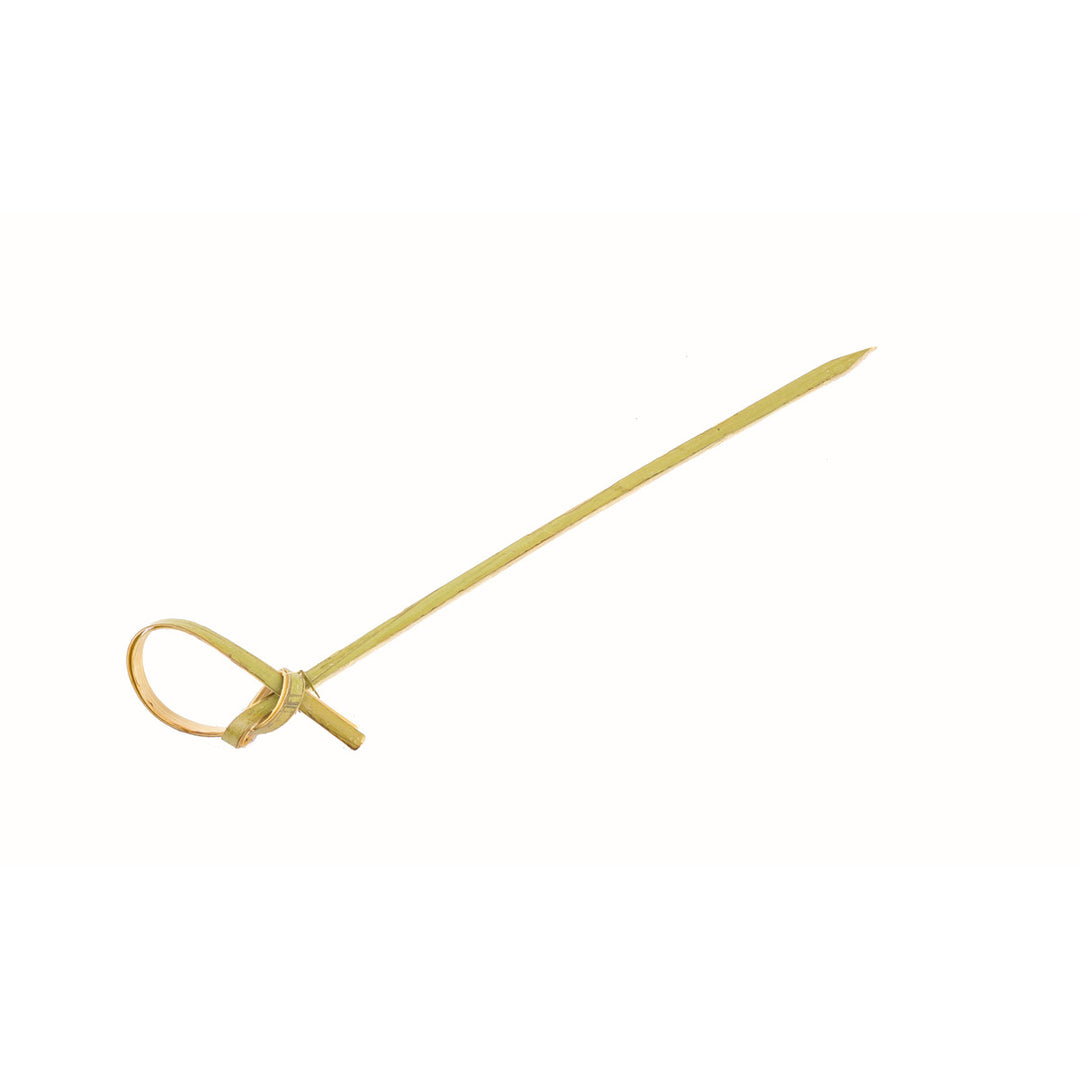 Tablecraft BAMK45 4.5" Bamboo Knot Pick