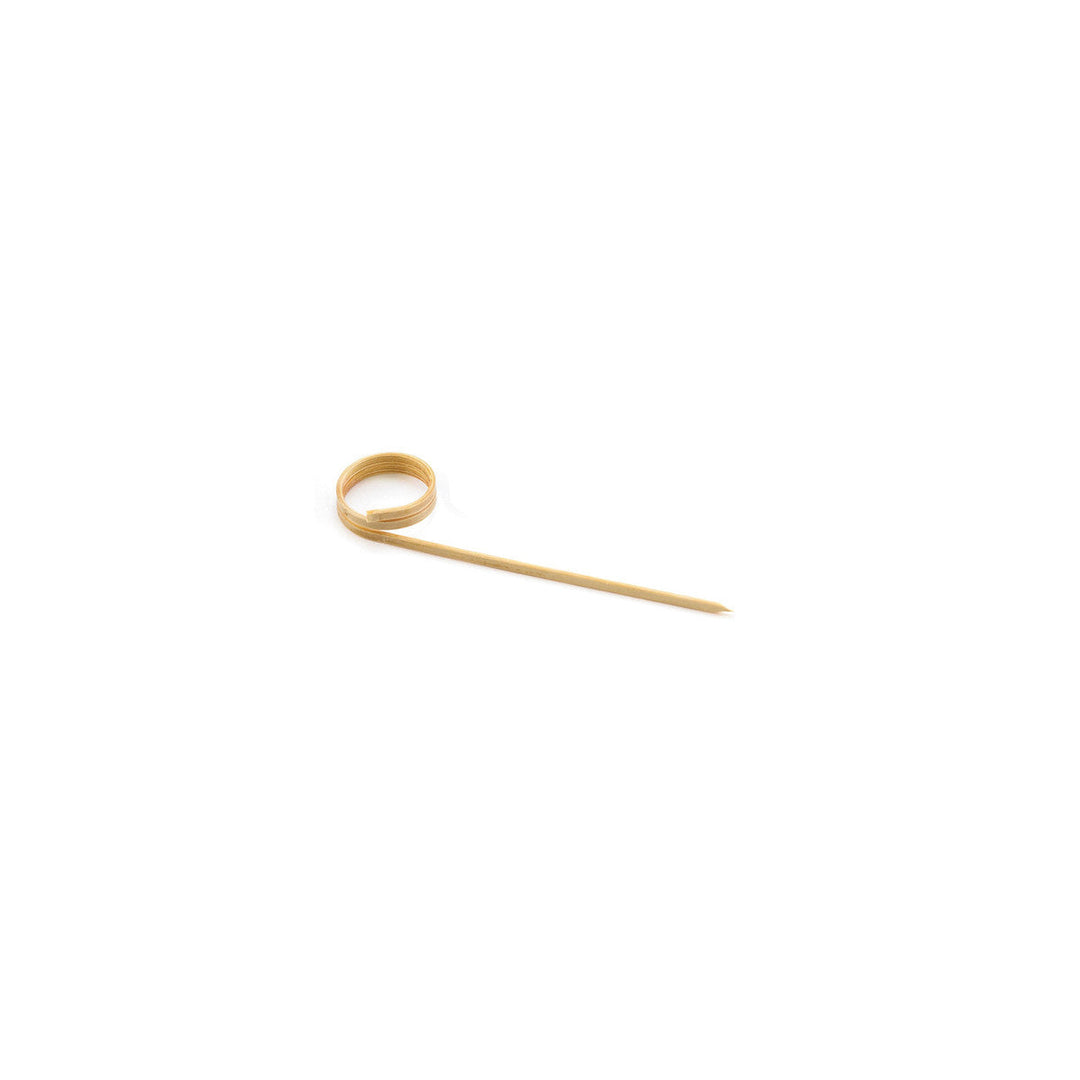 Tablecraft 3.5" Bamboo Card Holder Picks (BAML35) Tablecraft