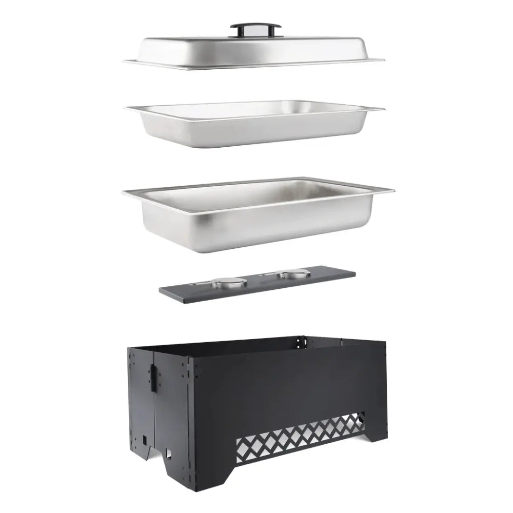 Browne 9 Quart Collapsible Chafer Kit | Full Size | 575129
