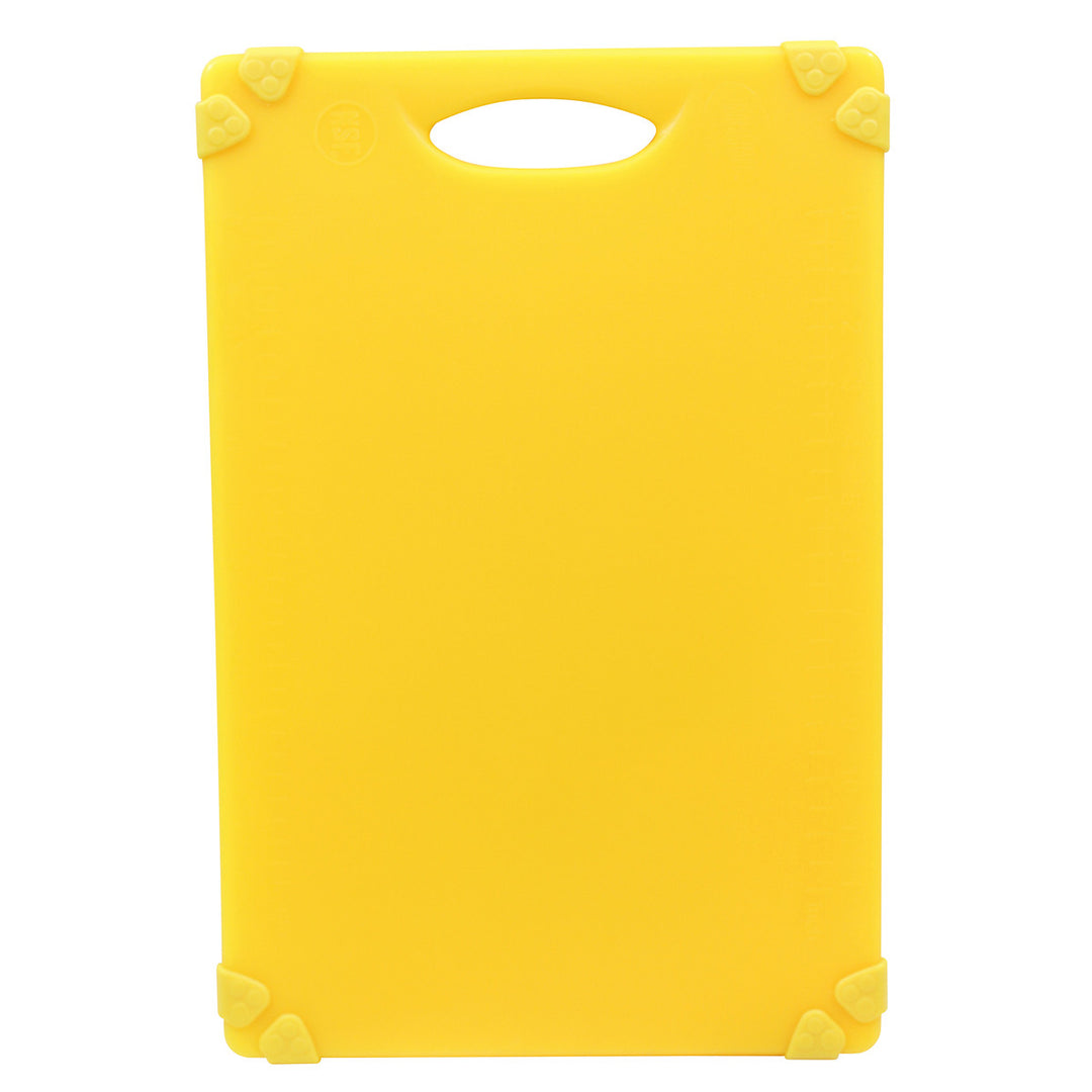 Tablecraft CBG1218AYL 12X18 Grippy Cutting Board - Yellow