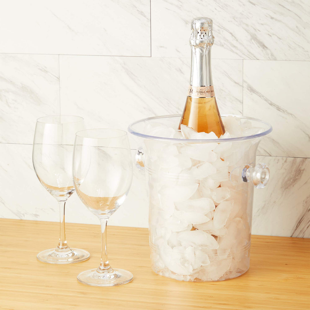 Wine Ice 8-3/8" Bucket With Handles (0054)