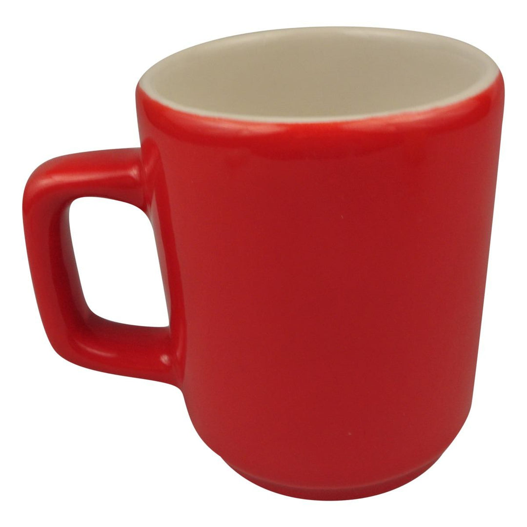 Diversified Ceramics DC120 9 Oz El Paso Mug Salsa/White