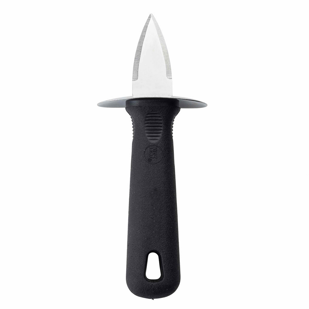 Tablecraft E5629 Oyster Shucker Black Soft Grip